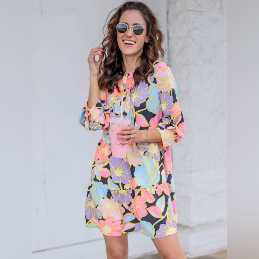 Who What Wear Floral Dress 💕💙